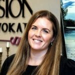 Porträtt av Therese Jonsson, Administratör på Visioner Advokatbyrå AB
